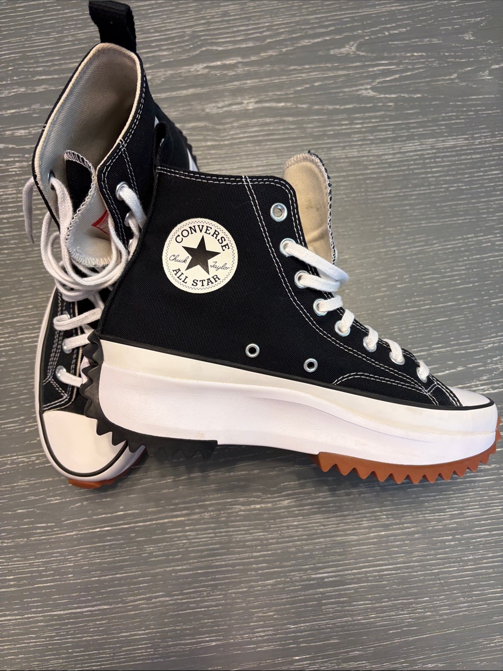 NWOB Converse Run Star Hike High-Top Platform Sneakers 8.5